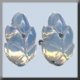 12304 Glass Treasures-Flower Petal White Opal (Qty. 2) MAIN
